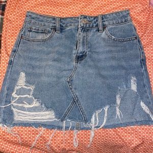 Jean Skirt